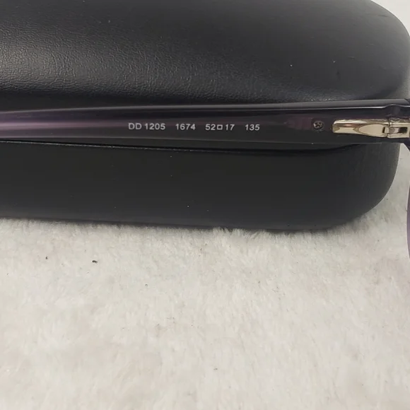 Authentic Pre-owned Dolce & Gabbana D&G purple blue eyeglasses - Picture 8 of 9